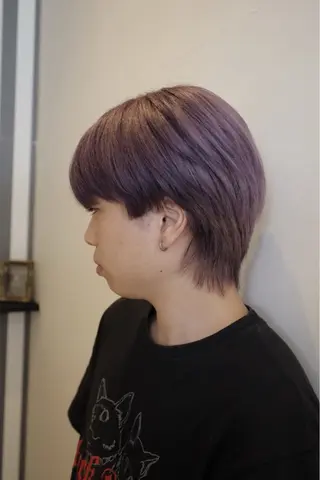 ショート カラー メンズ EARTH北上店所属・藤原 海斗のヘアスタイル