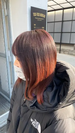 ミディアム ticktock airline所属・永田 茉莉花のヘアスタイル