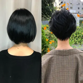 ショート パーマ eins.hair所属・過去一の柔髪ヘア 🌿einshairのヘアスタイル