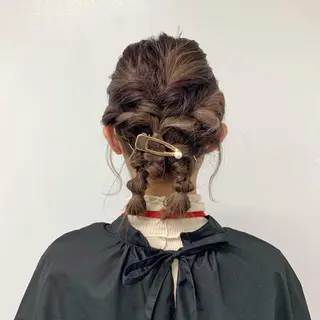 ヘアアレンジ 海音🌺レイヤー カット/ケアリストのヘアスタイル