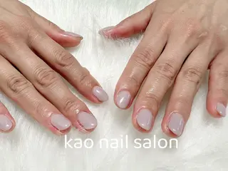 ネイル kao nail マグネット/長さだしのネイルデザイン