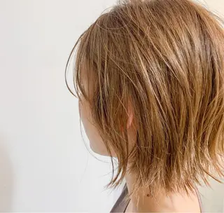 ミディアム カラー 林 里美のヘアスタイル