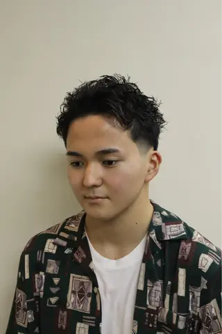 ショート パーマ 2H barbershop所属・- ＭＡＹＵＫＯのヘアスタイル