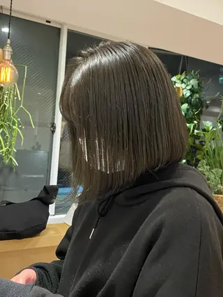 ミディアム カラー 艶カラー 🤍🫧/makoのヘアスタイル