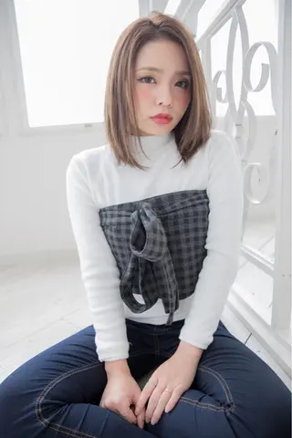 ショート AiRU hair MARINAのヘアスタイル