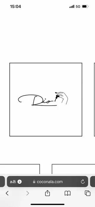 ネイル nail salon　DIO所属・DOI NOZOMIのネイルデザイン