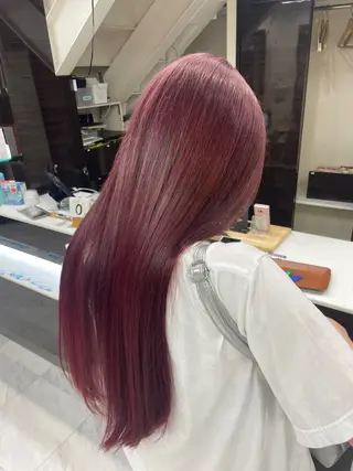 ロング カラー NOAHL 大宮店所属・藤﨑 梨奈のヘアスタイル