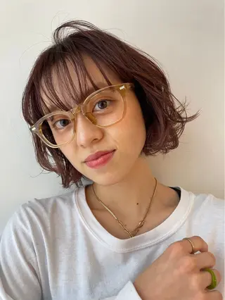 ショート カラー ヘアアレンジ 💎wakaba💎 モデル募集中のヘアスタイル