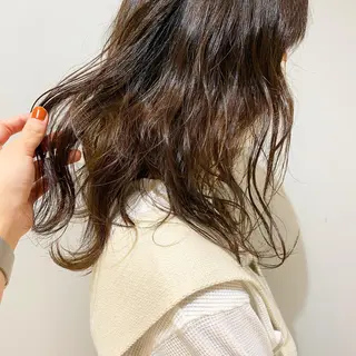 ミディアム カラー ボブ/salut町田 🧡kanaのヘアスタイル