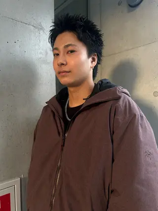 メンズ siki 大阪福島 エンドウハルのヘアスタイル