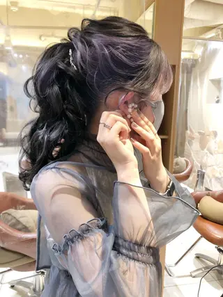 ヘアアレンジ 【ディレクター 🧸🤍田澤　唯那】のヘアスタイル