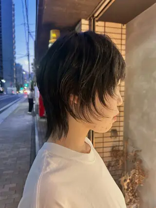 ショート デザインカット/ パーマ/nanaのヘアスタイル