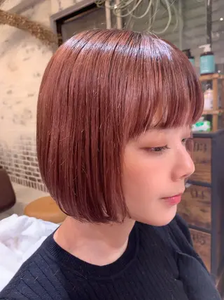 ショート カラー ヤマダ サクラのヘアスタイル