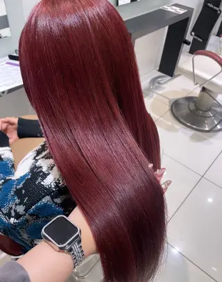 ロング カラー 💞暖色カラー 💞risaのヘアスタイル