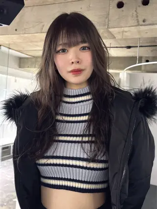 ロング カラー BURROW所属・sho 【ハイトーンカラー】のヘアスタイル