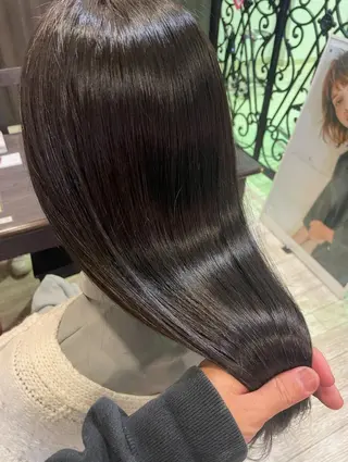 セミロング お悩み改善カット 太田皓大のヘアスタイル