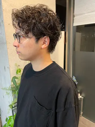 メンズ YinYang所属・川﨑 章弘のヘアスタイル