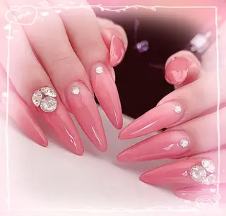 ネイル ラベンダー💖日暮里 ルル💖ネイルのネイルデザイン