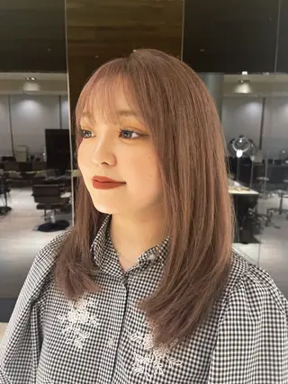 セミロング 吉祥寺プルエクステ 🌟Hiraiのヘアスタイル