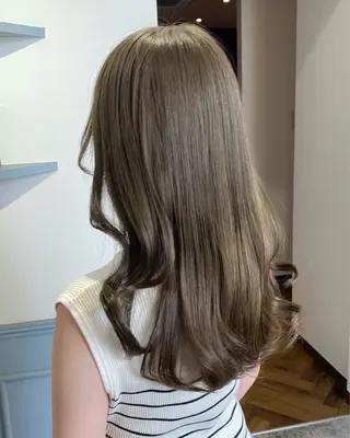 ロング カラー eclart ayaのヘアスタイル