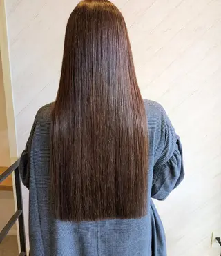 ロング 中谷　千鶴 ◎ブリーチカラー得意のヘアスタイル