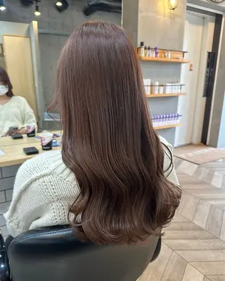カラー Angelica 内海  遥奈のヘアスタイル