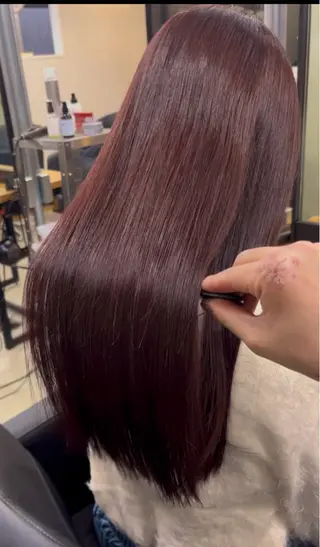 ロング カラー SIUN所属・とうだだいき 美髪縮毛矯正/艶髪のヘアスタイル