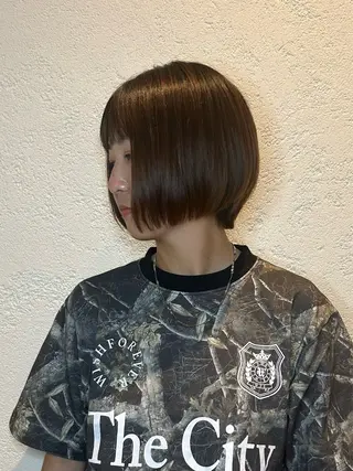 ショート ARONA所属・楯岩 さくらのヘアスタイル