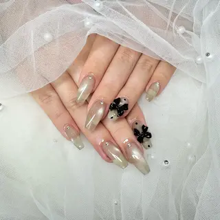 ネイル AYAKA🩵難波♡ 韓国ネイルで可愛く♡のネイルデザイン