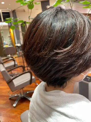 カラー FURUSHO梅田店所属・Araki Chikaのヘアスタイル