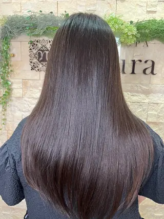 ロング 加藤 ひろこのヘアスタイル