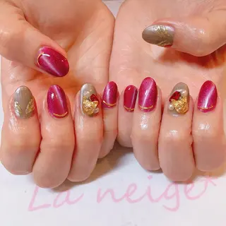 ネイル La neige* yuki 🐩🌙のネイルデザイン