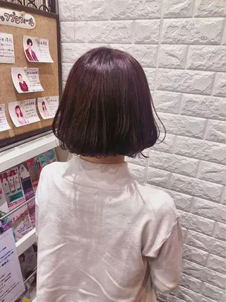ミディアム カラー 韓国ヘア ♡tomimaのヘアスタイル