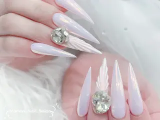 ネイル MoMoA Nail ネイル長さ出し専門店のネイルデザイン