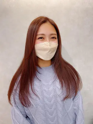 セミロング カラー ［パサつき改善］＊ 髪質改善ケアサロン＊のヘアスタイル