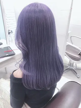 セミロング ❄️💛エクステ ブリーチ❄️yukiのヘアスタイル