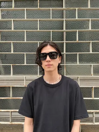 ミディアム パーマ Authen所属・西野 朝陽のヘアスタイル