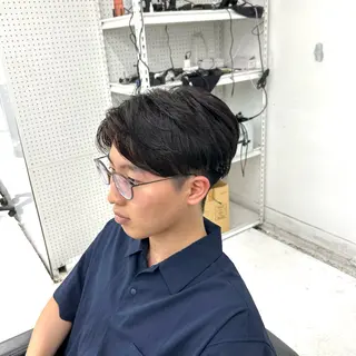 ショート パーマ メンズ 【メンズパーマ特化】 🍏網中勇喜のヘアスタイル