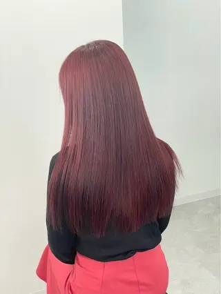 ロング カラー パーマ ヘアアレンジ メンズ キッズ 🩶盛れ✖️韓国ヘア 🩶Himari🎀のヘアスタイル