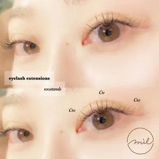 マツエク・マツパ mil❤︎ Kahoのマツエク・マツパデザイン