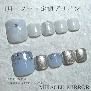 ネイル ミラクルミラー 町野のネイルデザイン