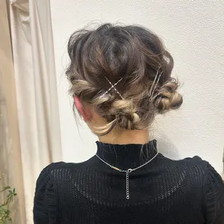 ヘアアレンジ レナークウィズ　北川 愛璃のヘアスタイル