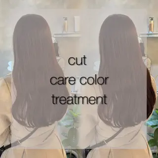 セミロング カラー 🎀レイヤー×透明感 カラー🎀Ayanoのヘアスタイル