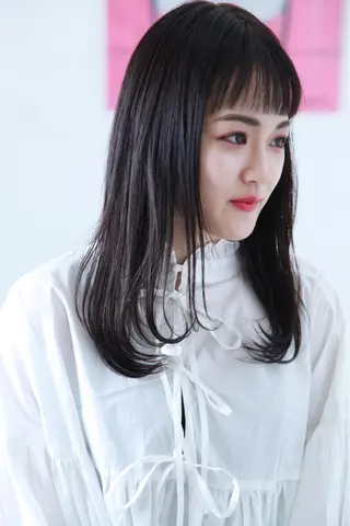 セミロング パーマ 髪質改善/縮毛矯正 /ブリーチ矯正/岡部のヘアスタイル