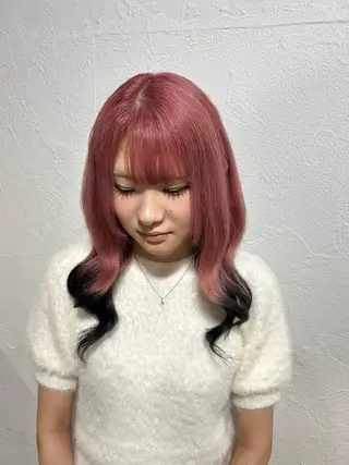 カラー ま あのヘアスタイル