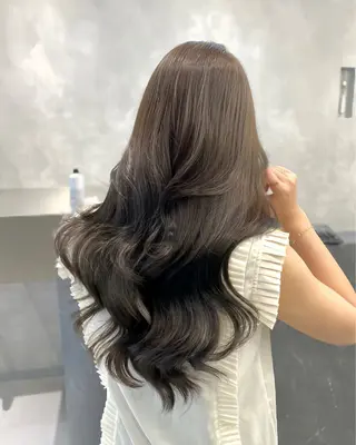 ロング 京都レイヤーカット うえひのヘアスタイル