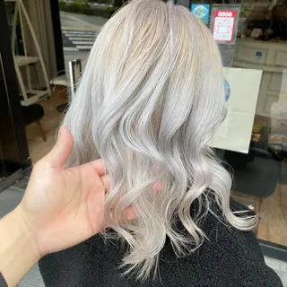 ミディアム カラー 大阪長居🌱野見山 卓也のヘアスタイル