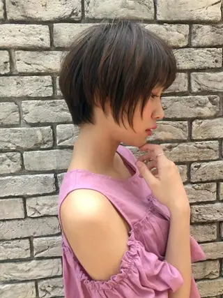ショート 羽田 ひろむのヘアスタイル
