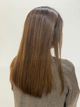 ロング カラー 艶カラー🕊️ ✴︎Yukari✴︎のヘアスタイル