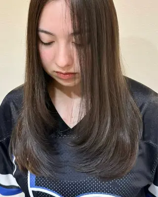 ロング Grandoll Luxe所属・大神 鈴夏のヘアスタイル